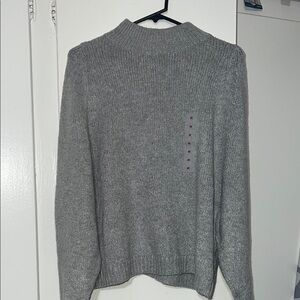 Old Navy Gray Cowl Neck Sweater